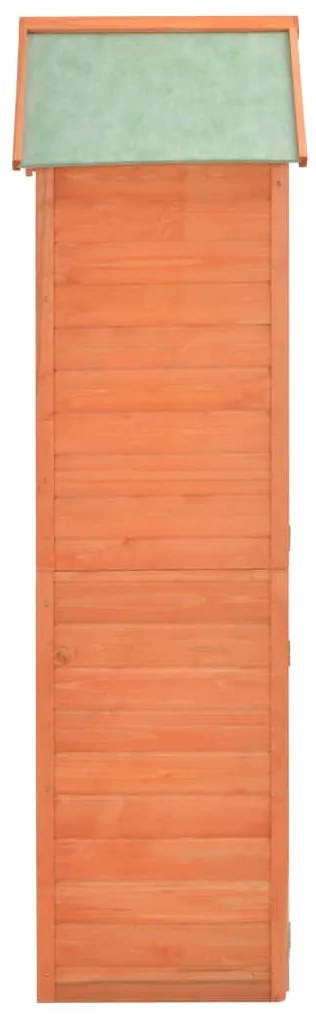 vidaXL Αποθήκη Κήπου 71 x 60 x 213 εκ. Ξύλινη