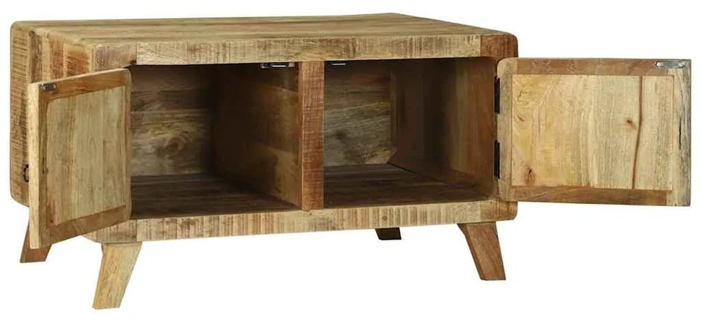 vidaXL Τραπεζάκι σαλονιού Καφέ 80 x 54 x 45 εκ Στερεό ξύλο μάνγκο