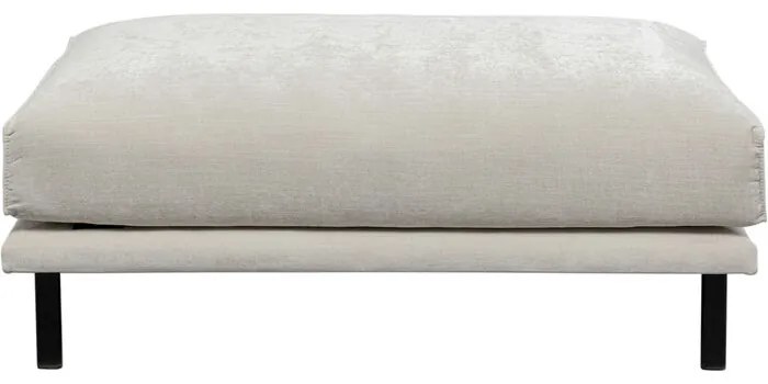Ταμπουρέ Edna Ύφασμα Μπεζ 115x45x60εκ. - Μπεζ