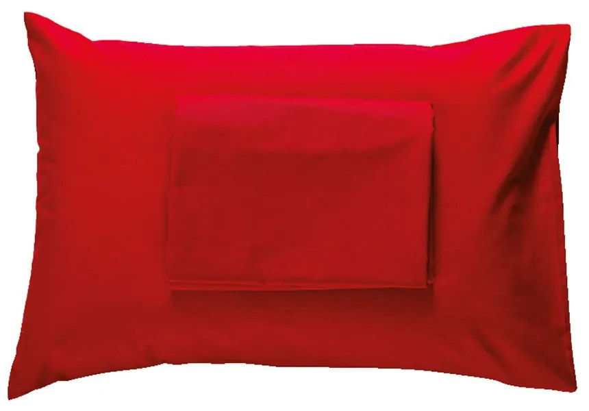 Σεντόνι King Size Επίπεδο (270x280) Sb Home Delos Κόκκινο