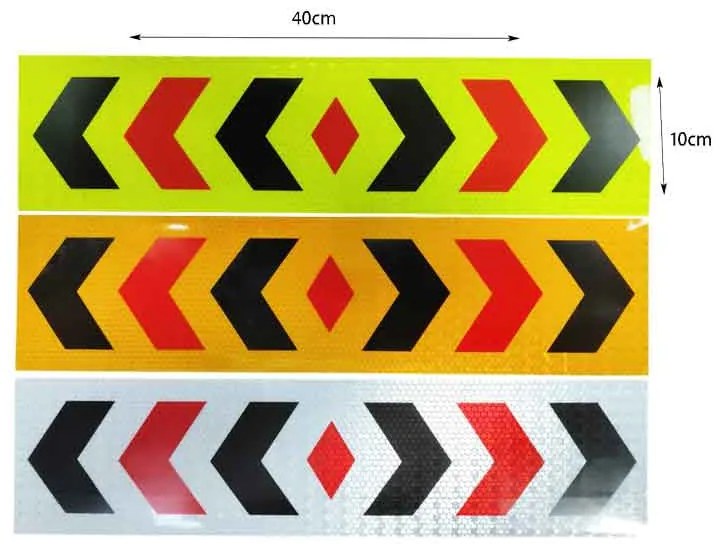 Αυτοκόλλητο Ανακλαστικό 2τεμ - Reflective Sticker