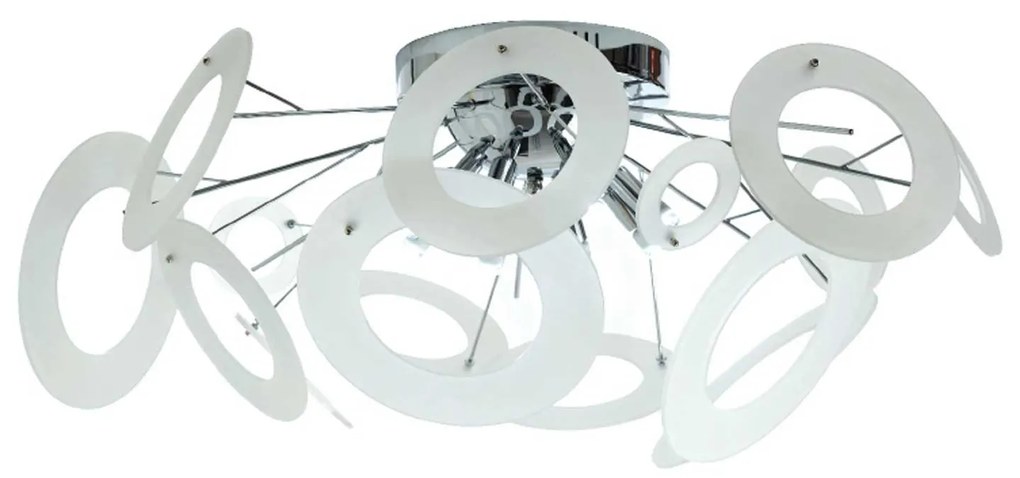 Φωτιστικό Οροφής Avantgarde W26828 Chrome Metal
