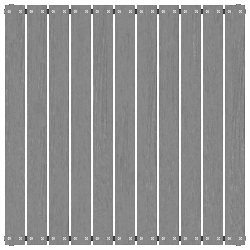 vidaXL Υποπόδια Κήπου 2 τεμ. Γκρι από Μασίφ Ξύλο Πεύκου με Μαξιλάρια