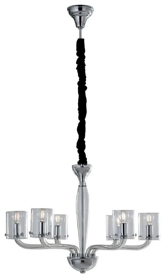 Φωτιστικό Οροφής I-Aurora-6 TR 8031440360012 Clear Luce Ambiente Design Glass