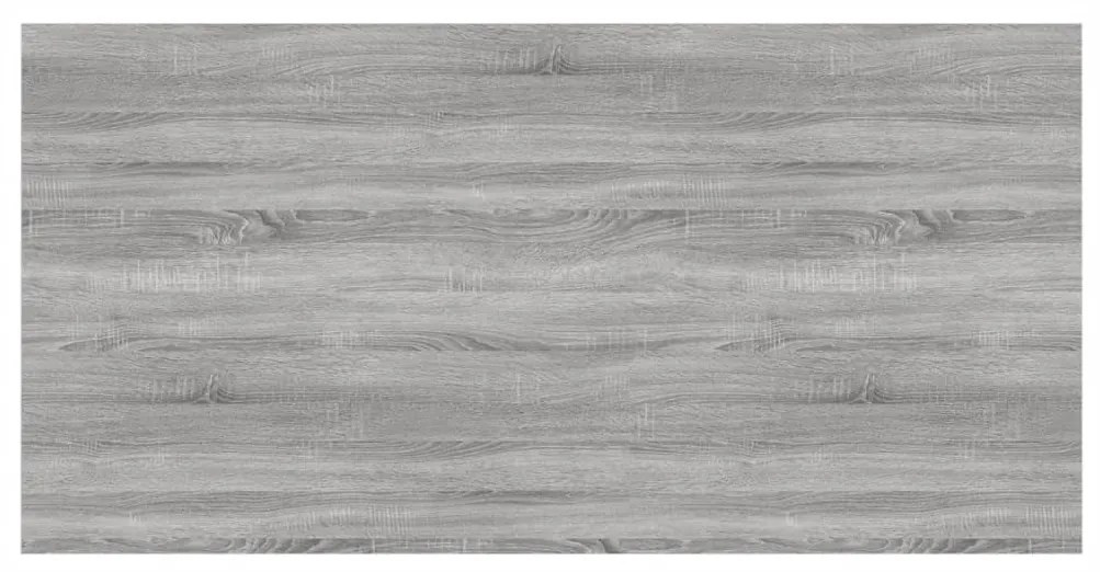 vidaXL Ράφια Τοίχου 4 τεμ. Γκρι Sonoma 80x40x1,5 εκ. Επεξεργ. Ξύλο
