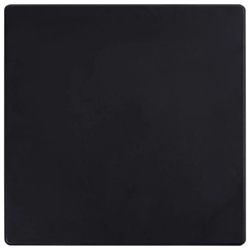 Τραπέζι Μπαρ Μαύρο 60 x 60 x 111 εκ. από MDF - Μαύρο