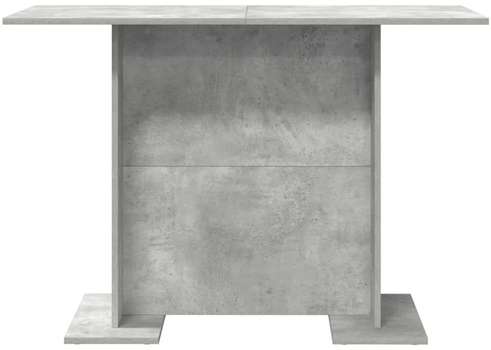 vidaXL Τραπεζαρία Γκρι σκυροδέματος 110 x 60 x 75 cm