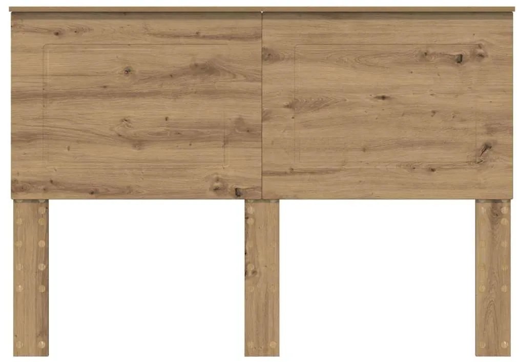 vidaXL Κεφαλάρι με κεφαλάρι Artisan Oak 160 cm Επεξεργασμένο ξύλο