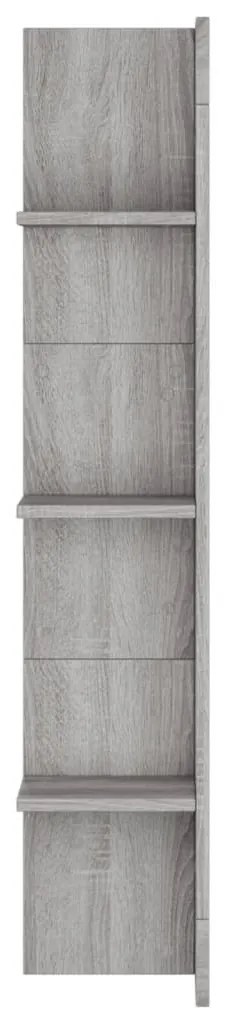 vidaXL Έπιπλο Τηλεόρασης Γκρι Sonoma 152 x 22 x 113 εκ. Επεξεργ. Ξύλο
