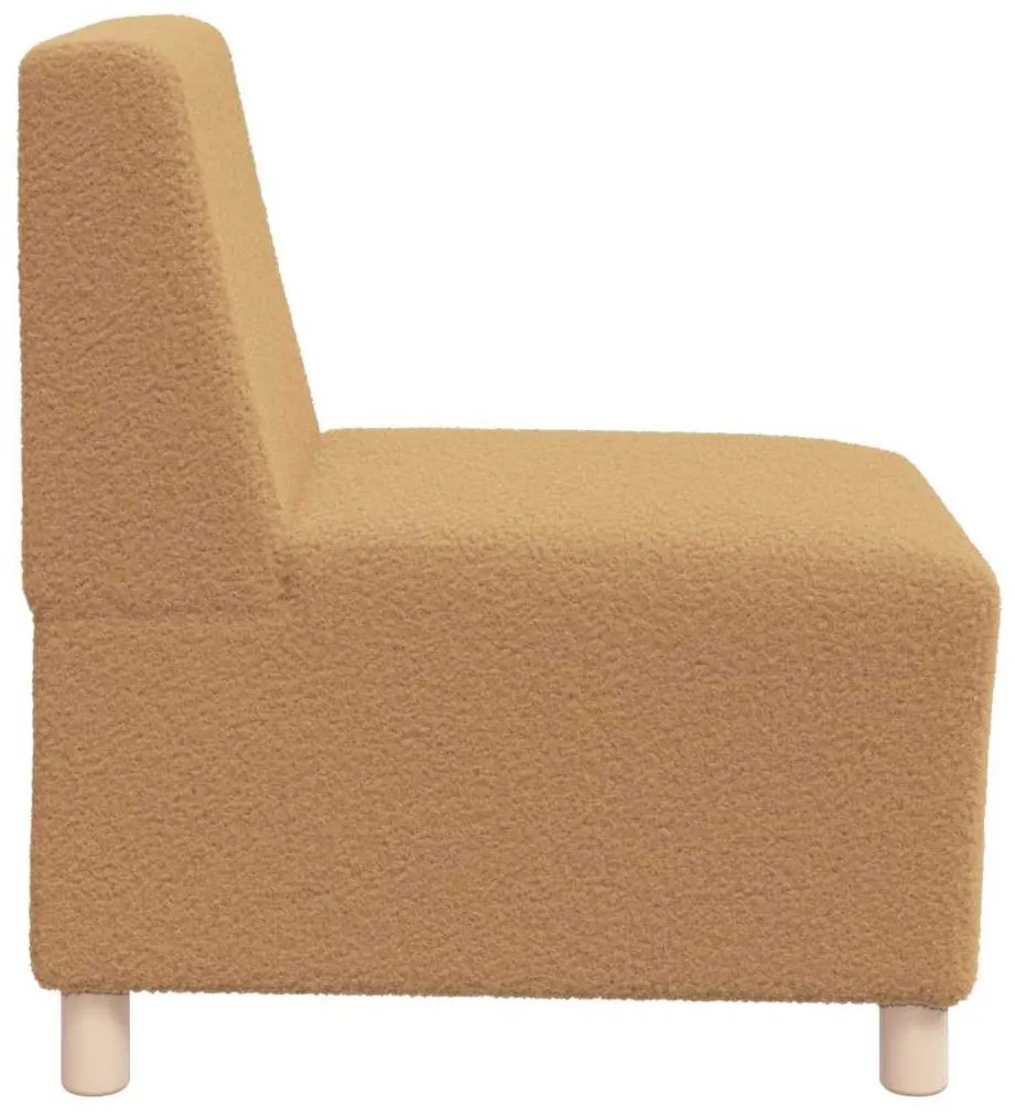 vidaXL Μοναδικός Καναπές χωρίς Χερούλια 3 pcs Μπεζ 55 x 74 x 82 εκ.