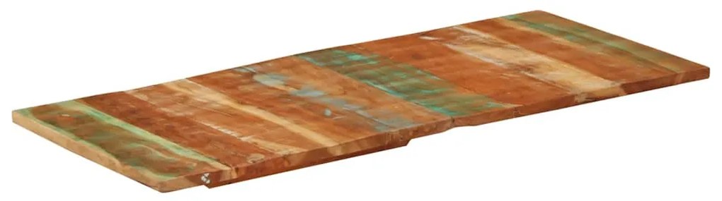 vidaXL Επιφάνεια Τραπεζιού Ορθ. 60x140 εκ. 25-27 χιλ. Μασίφ Ανακ. Ξύλο
