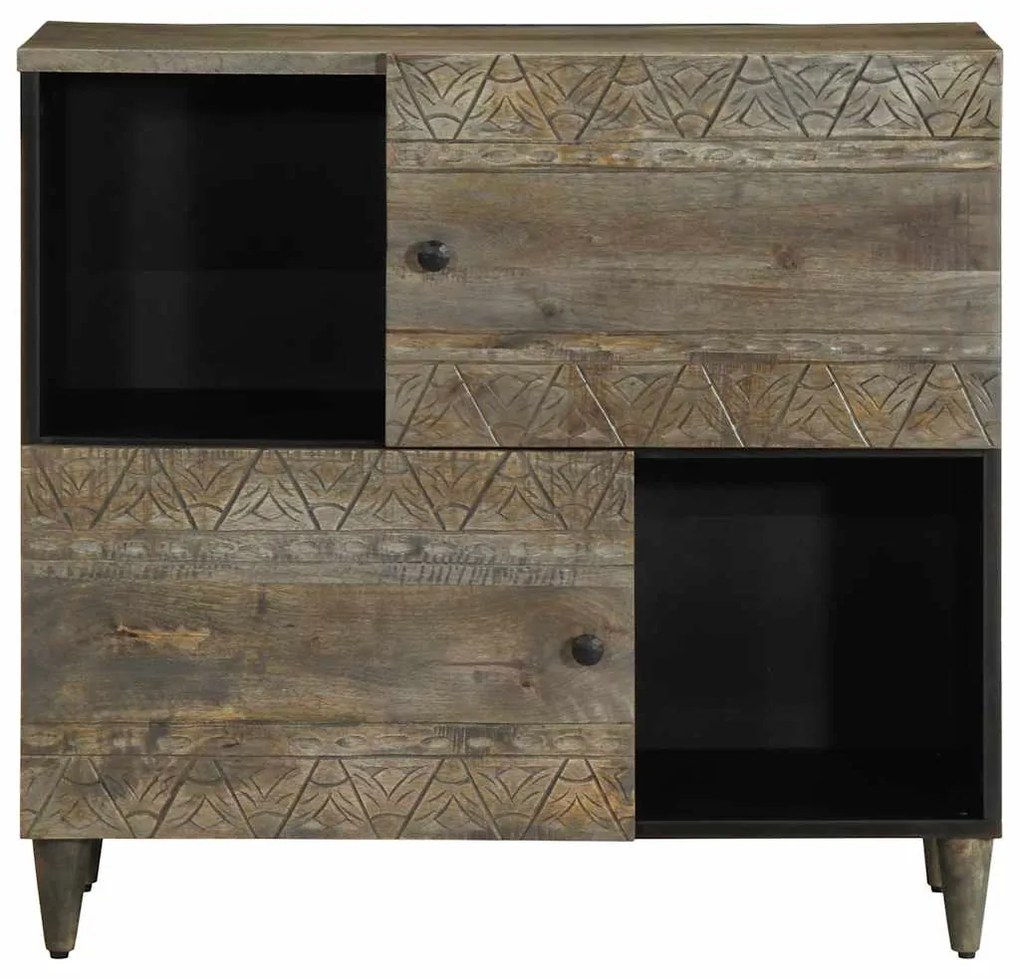 vidaXL Sideboard 80x33x75 cm μασίφ ξύλο Mango