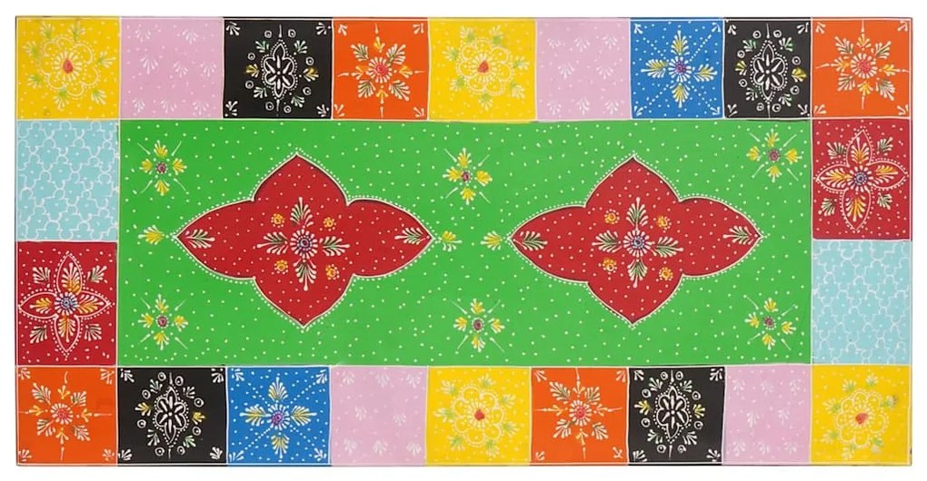 vidaXL Γραφείο με συρτάρι Καφέ 100 x 50 x 75 cm Μασίφ ξύλο μάνγκο