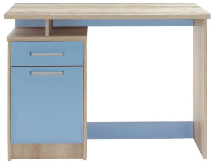 Γραφείο εργασίας Looney χρώμα castillo-μπλε 100x55x75εκ 100x55x75 εκ.