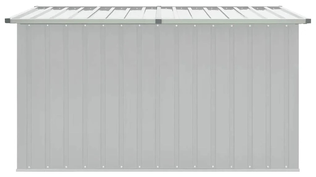 vidaXL Μπαούλο Αποθήκευσης Κήπου Γκρι 171 x 99 x 93 εκ.