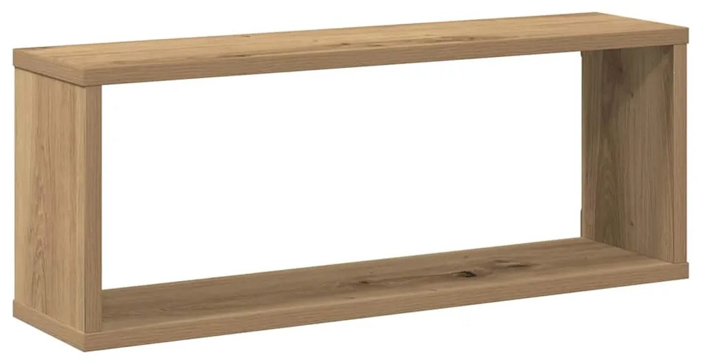 vidaXL Ράφια κύβων τοίχου 4 τεμάχια Artisan Oak Κατασκευασμένο ξύλο
