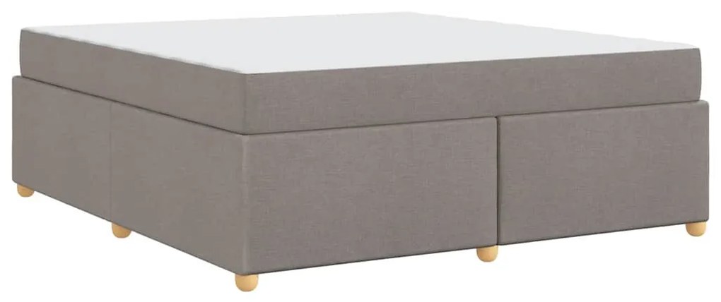 vidaXL Σκελετός Κρεβατιού Άλλο Taupe 180 x 200 cm ύφασμα