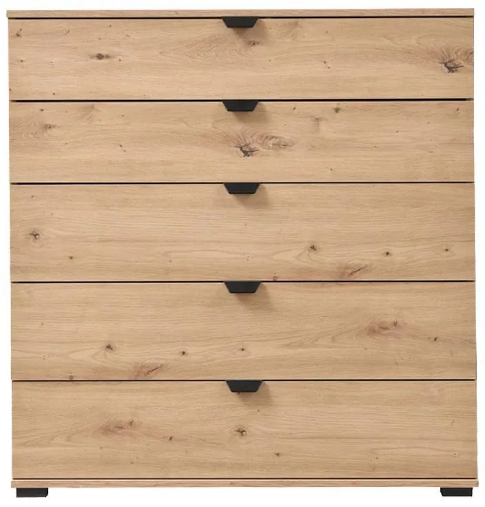 Κομότα - Συρταριέρα Duero 5F 90 Artisan Oak 90*40*95 εκ.