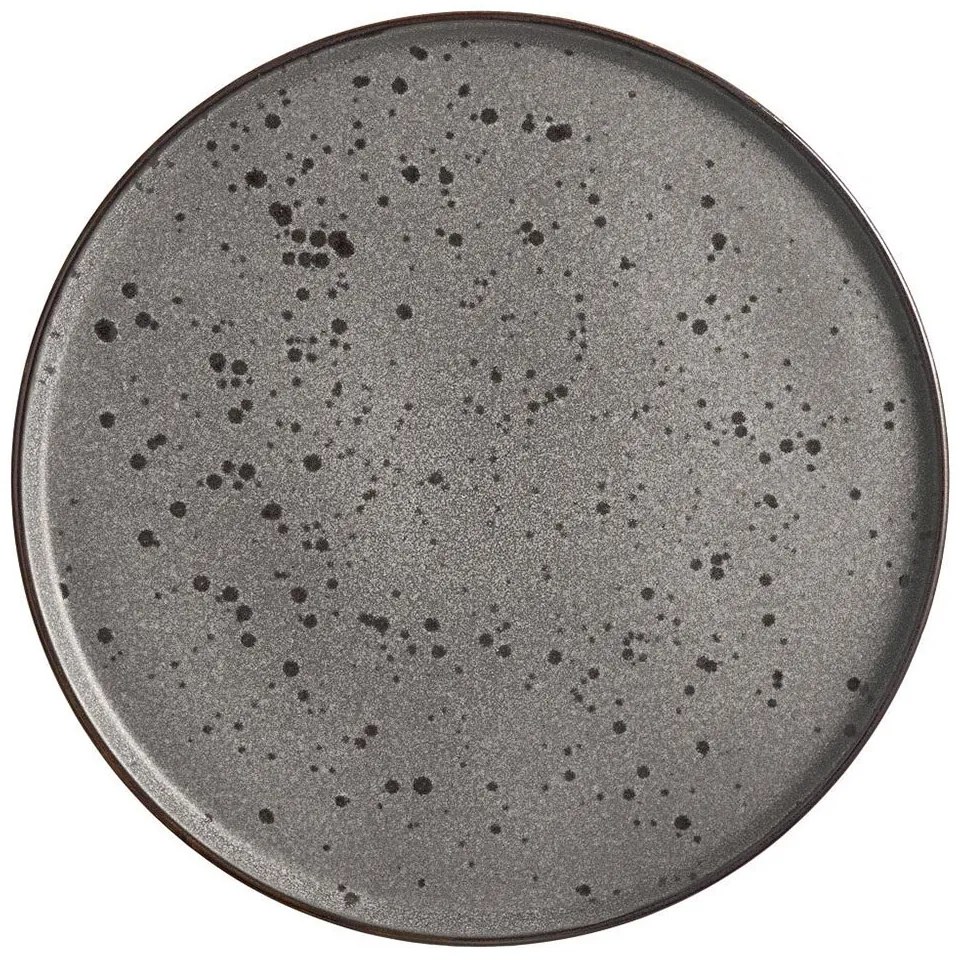 Πιάτο Φαγητού Ρηχό (Φ27x1.8) Espiel Day Reactive Glaze Γκρι SCH75563K12