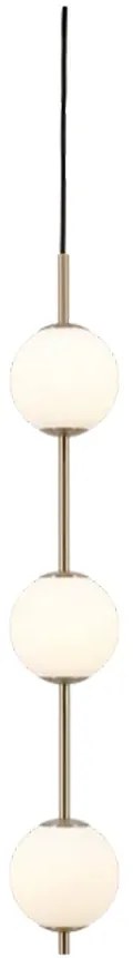 Φωτιστικό Οροφής Audrey 3 2255C2255-2 Φ12x77.1 Led 1290lm 24W 2700k Brass-Opal Umage