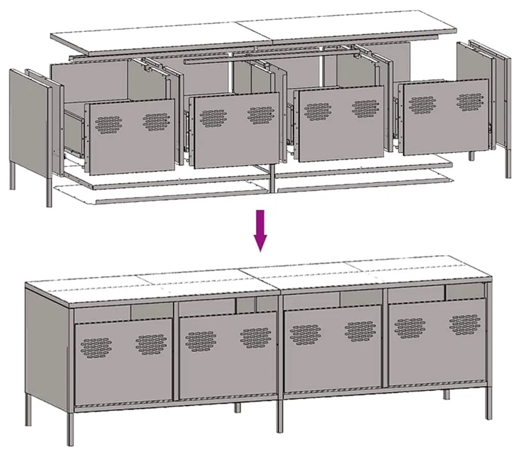 ΈΠΙΠΛΟ ΤΗΛΕΟΡΑΣΗΣ ΛΕΥΚΟ 135X39X43,5 ΕΚ. ΑΤΣΑΛΙ ΨΥΧΡΗΣ ΈΛΑΣΗΣ 851309