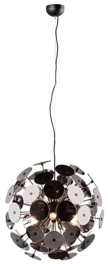 Φωτιστικό Οροφής Discalgo 309900657 Black-Chrome Trio Lighting