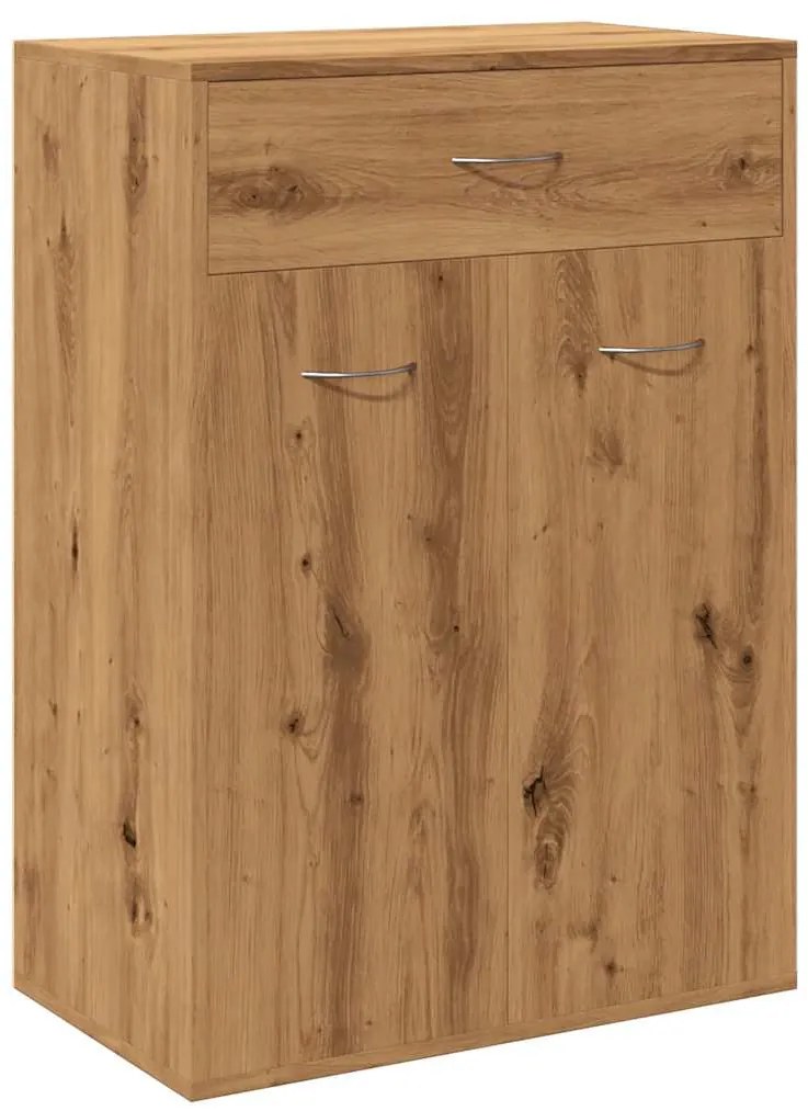 vidaXL Παπουτσοθήκη Αρτισιανή Δρυς 60x35x84 εκ. Επεξεργασμένο Ξύλο