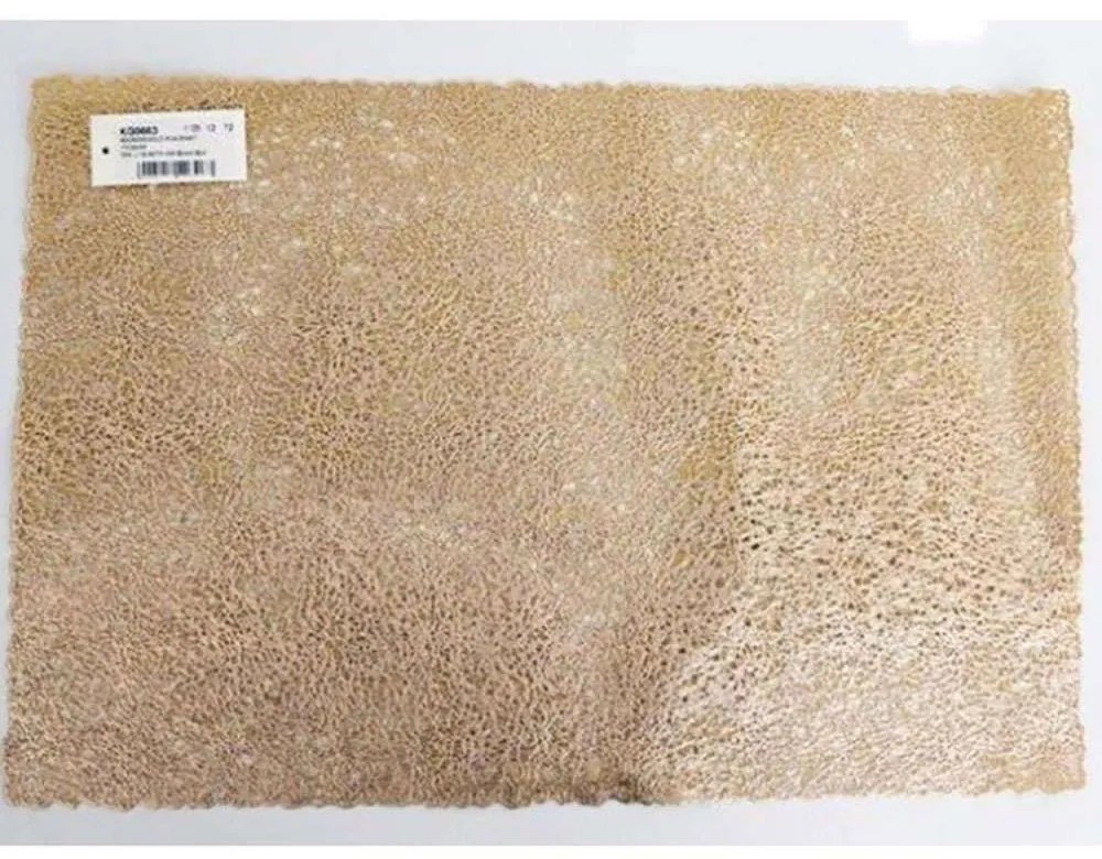 Σουπλά 014.KG0663 45x30cm Gold Plastic