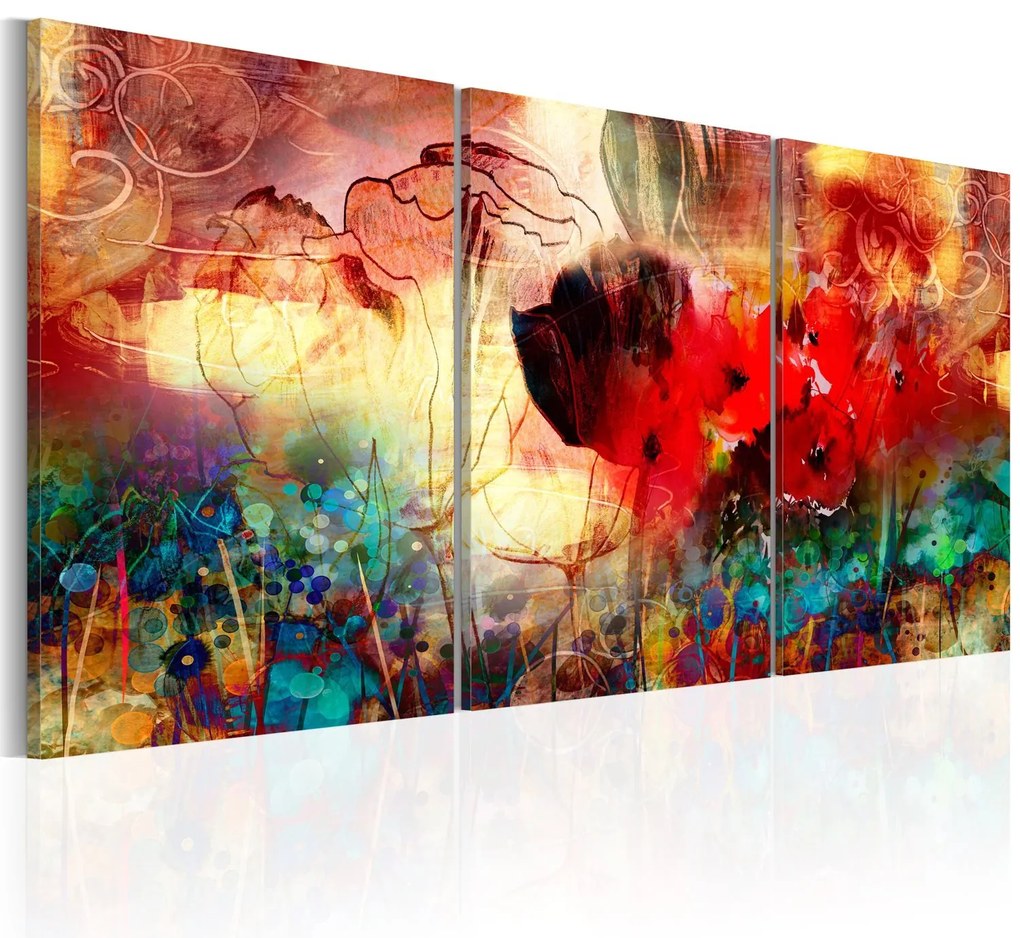 Πίνακας - Garden of Colours 120x60