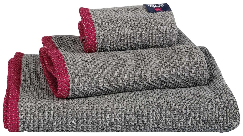Σετ Πετσέτες 3τμχ Βαμβακερές Cozy 4102 Grey Greenwich Polo Club