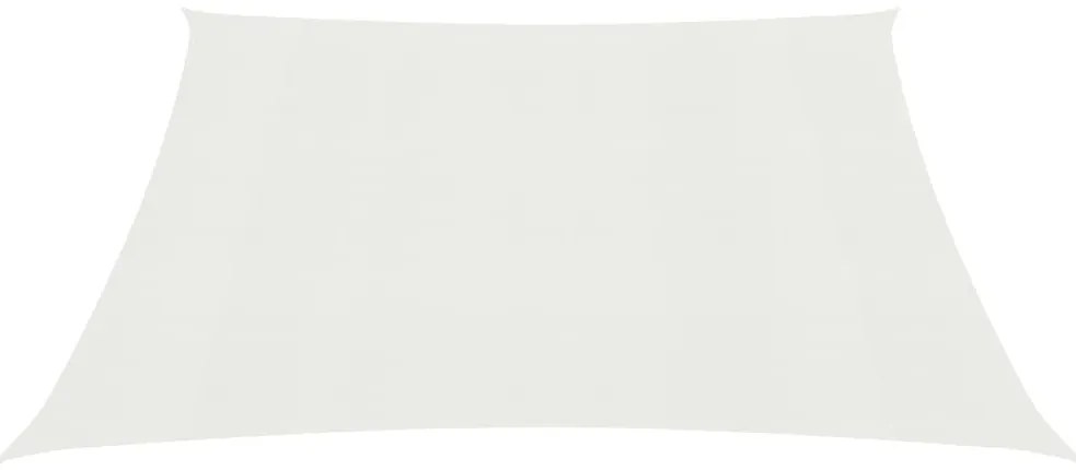vidaXL Πανί Σκίασης Λευκό 5 x 5 μ. από HDPE 160 γρ./μ²