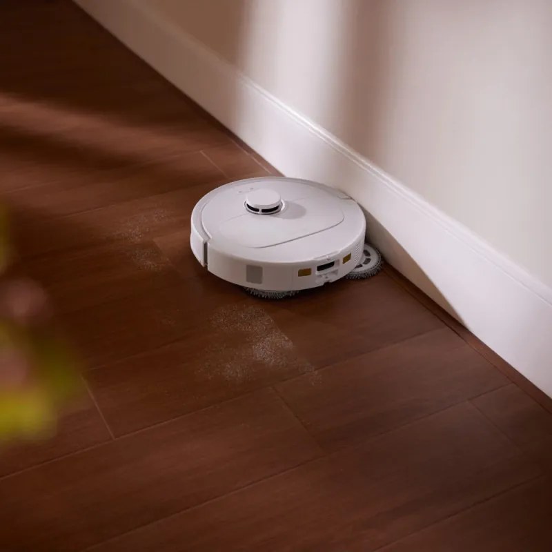 Ρομποτική σκούπα Roborock QR 598, 8000 Pa, 5200 mAh, 60W, 3D χαρτογράφηση, σταθμός φόρτισης, αυτονομία 3 ώρες, λευκό