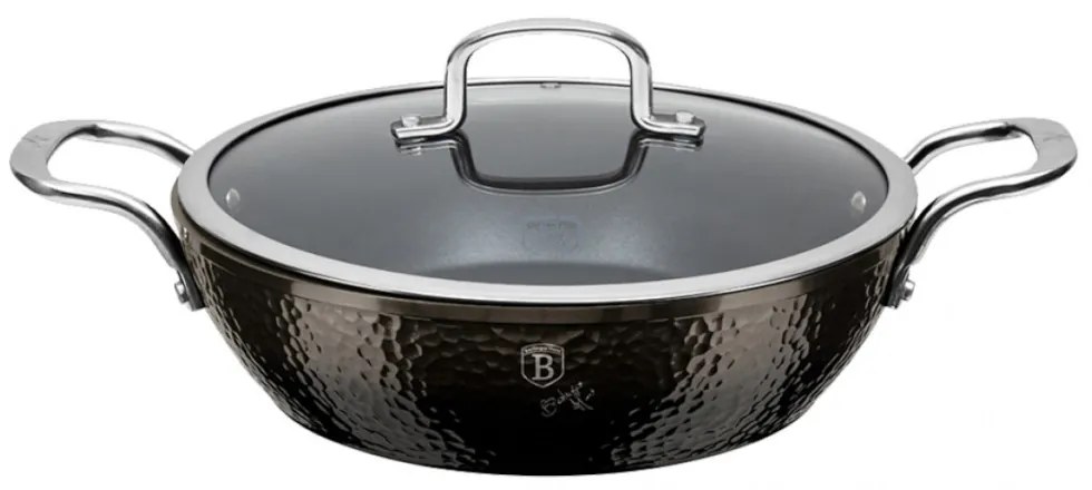 Κατσαρόλα Berlinger Haus Ρηχή Φ24cm Shine Basalt Collection BH-6656