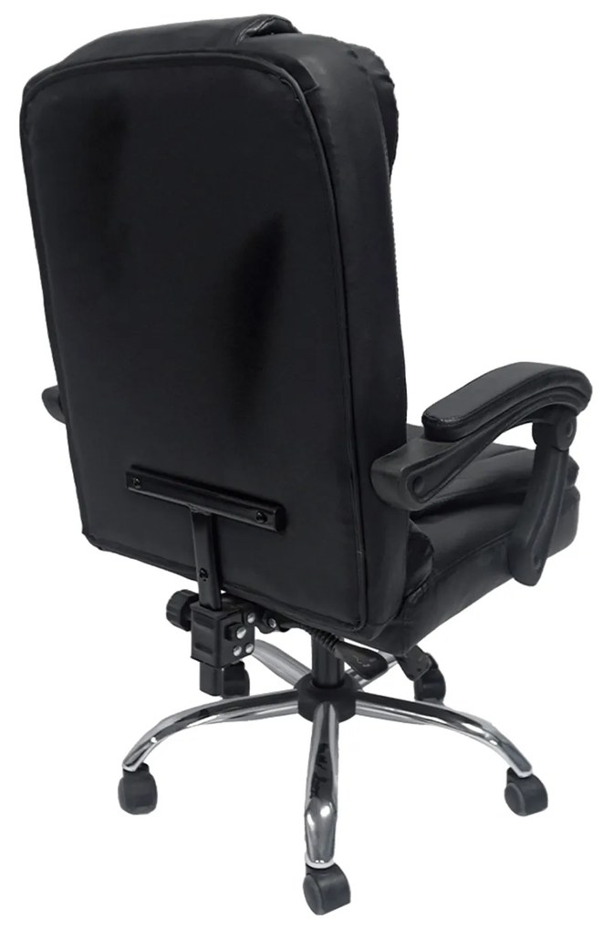 ΚΑΡΕΚΛΑ ΓΡΑΦΕΙΟΥ LAGOM HM1198 ΜΑΥΡO PVC-ΜΕΤΑΛ.ΒΑΣΗ-ΜΑΥΡΟΣ ΣΚΕΛΕΤΟΣ 60x70x104Υεκ