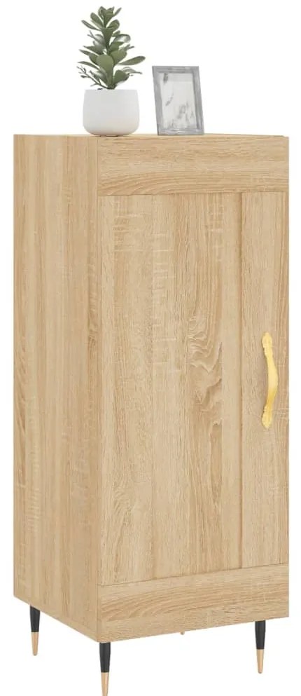 vidaXL Ντουλάπι Sonoma Δρυς 34,5x34x90 εκ. από Επεξεργασμένο Ξύλο