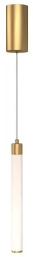 Κρεμαστό Φωτιστικό Οροφής LED 10W Ray 3000K IP20 Φ3 MAYTONI-P022PL-L10MG3K-Χρυσό P022PL-L10MG3K