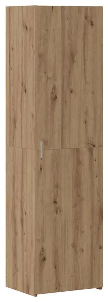 vidaXL Highboard από δρυ 50x42.5x185 εκ. Σχεδιασμένο ξύλο