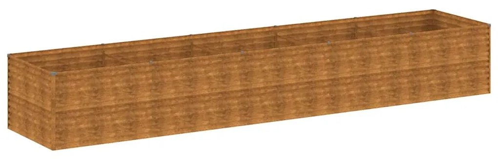 vidaXL Ζαρντινιέρα 479 x 100 x 69 εκ. από Ατσάλι Σκληρυθέν στον Αέρα