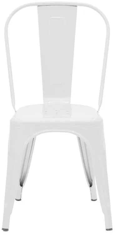 Καρέκλα Utopia λευκό μέταλλο 44x44x85εκ 44x44x85 εκ.