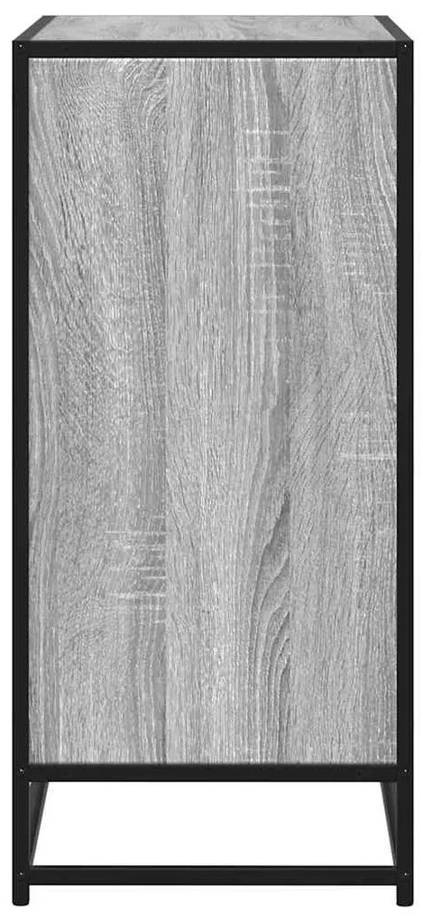 vidaXL Sideboard Grey Sonoma Κατασκευασμένο ξύλο και μέταλλο
