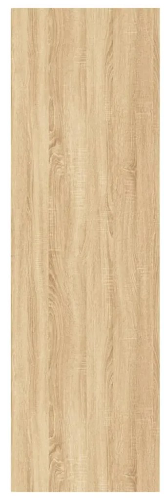 vidaXL Ραφιέρα / Βιβλιοθήκη Sonoma Δρυς 66x30x98 εκ. από Επεξ. Ξύλο