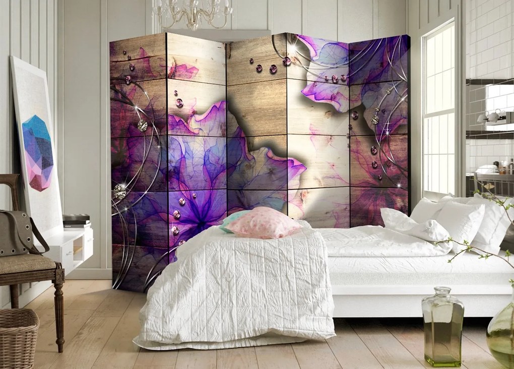 Διαχωριστικό με 5 τμήματα - Purple Memory II [Room Dividers] 225x172