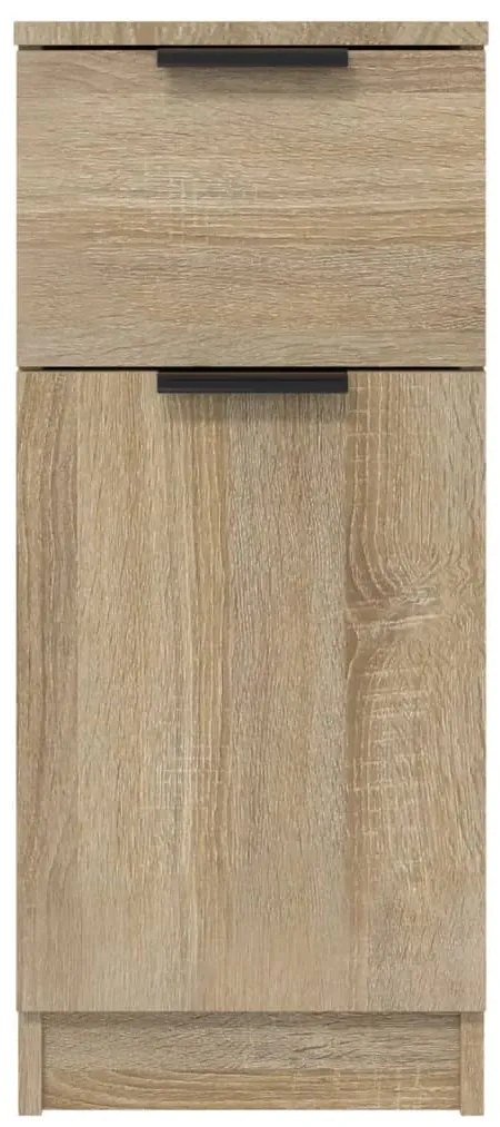 vidaXL Ντουλάπια 2 τεμ. Sonoma Δρυς 30x30x70 εκ. Επεξεργασμένο Ξύλο