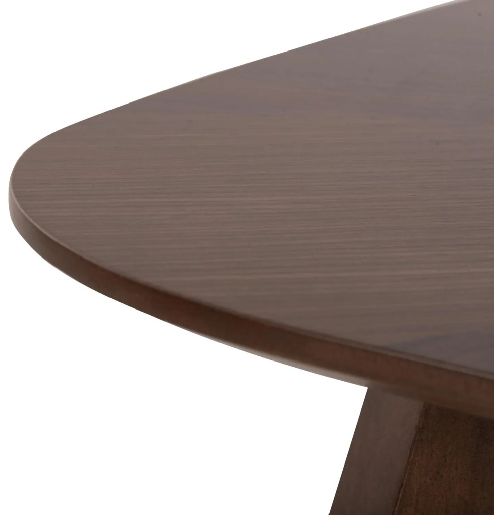 Τραπεζάκι σαλονιού RINER C9737 MDF σε Καρυδί 120x60x45Yεκ. 120x60x45 εκ.