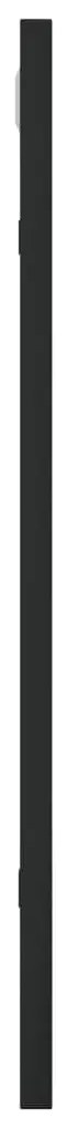 vidaXL Καθρέφτης Ορθογώνιος Μαύρος 40 x 50 εκ. από Σίδερο