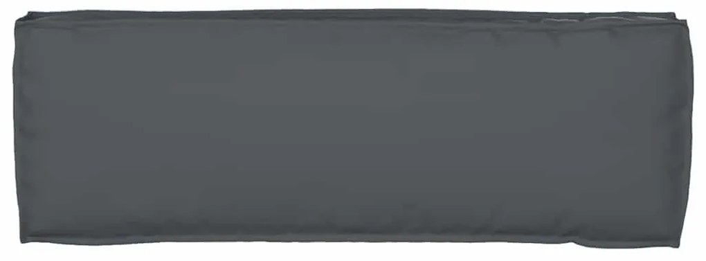 vidaXL Μαξιλάρι Ανθρακί 120 x 40 x 8 εκ Ύφασμα Όξφορντ