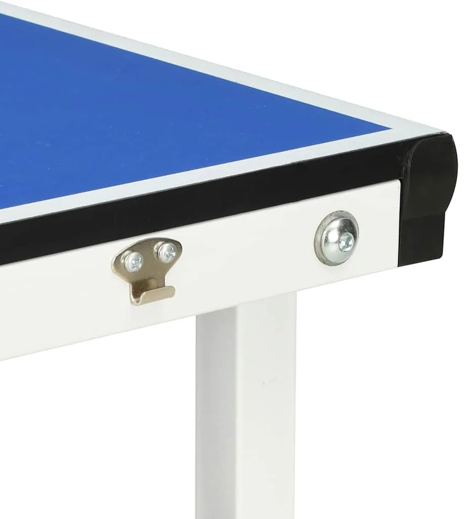 vidaXL Τραπέζι Πινγκ Πονγκ 1,5 ποδιών με Δίχτυ Μπλε 152 x 76 x 66 εκ.