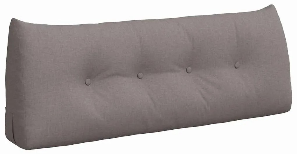 vidaXL Μαξιλάρι Πλάτης Taupe 120 x 24 x 50 εκ ύφασμα