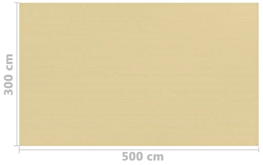 Χαλί Σκηνής Μπεζ 300 x 500 εκ.
