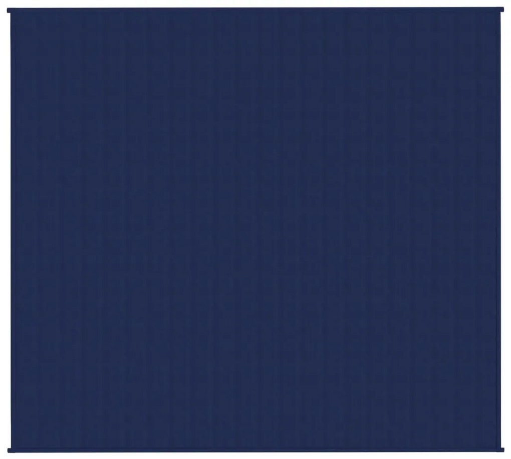 vidaXL Κουβέρτα Βαρύτητας Μπλε 200 x 225 εκ. 13 κ. Υφασμάτινη